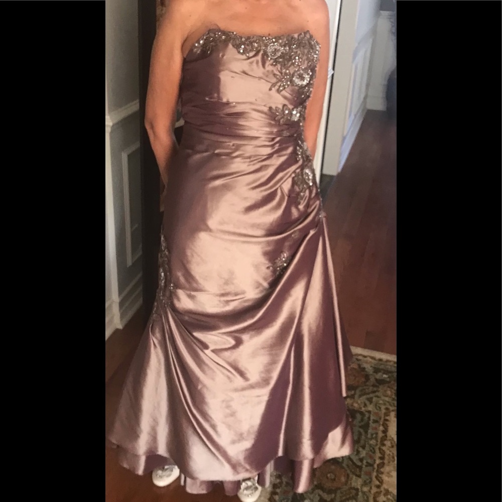 Gown:  wedding/prom